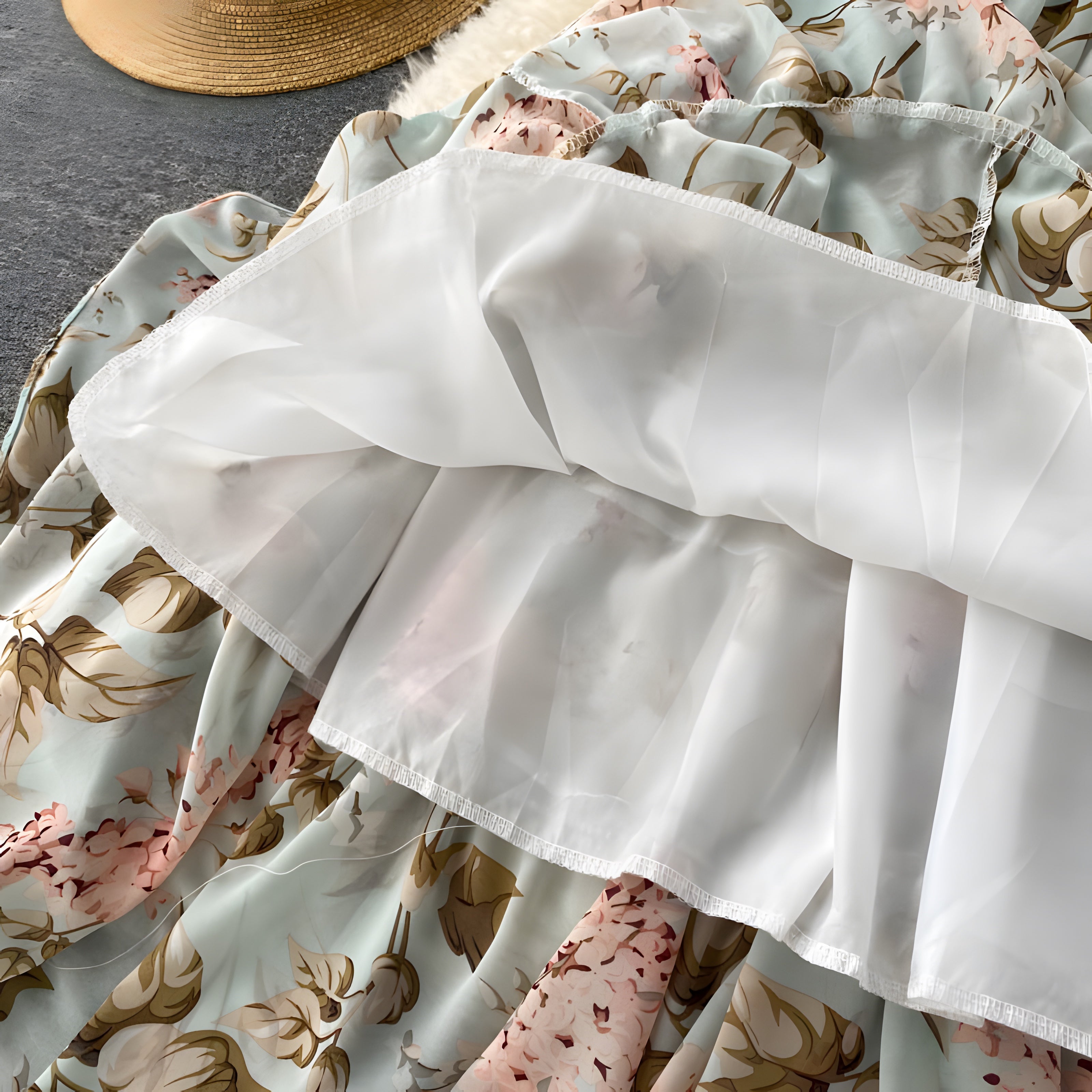 Robe Bohème Longue Fleurie