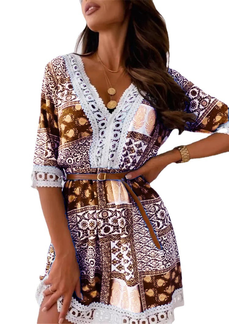 Robe Tunique Hippie