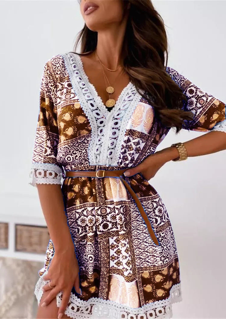 Robe Tunique Hippie
