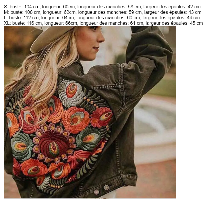 Veste Femme Bohème chic