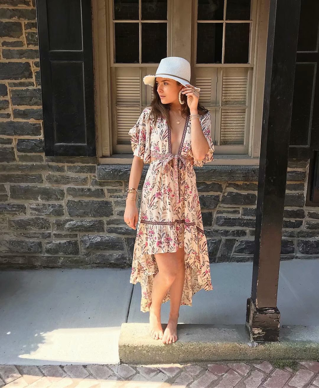 Robe Bohème Turquoise