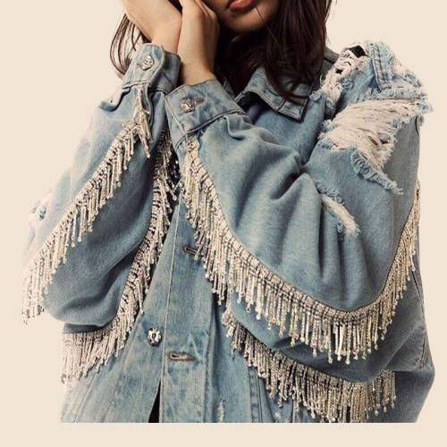 Veste Jacquard Bohème
