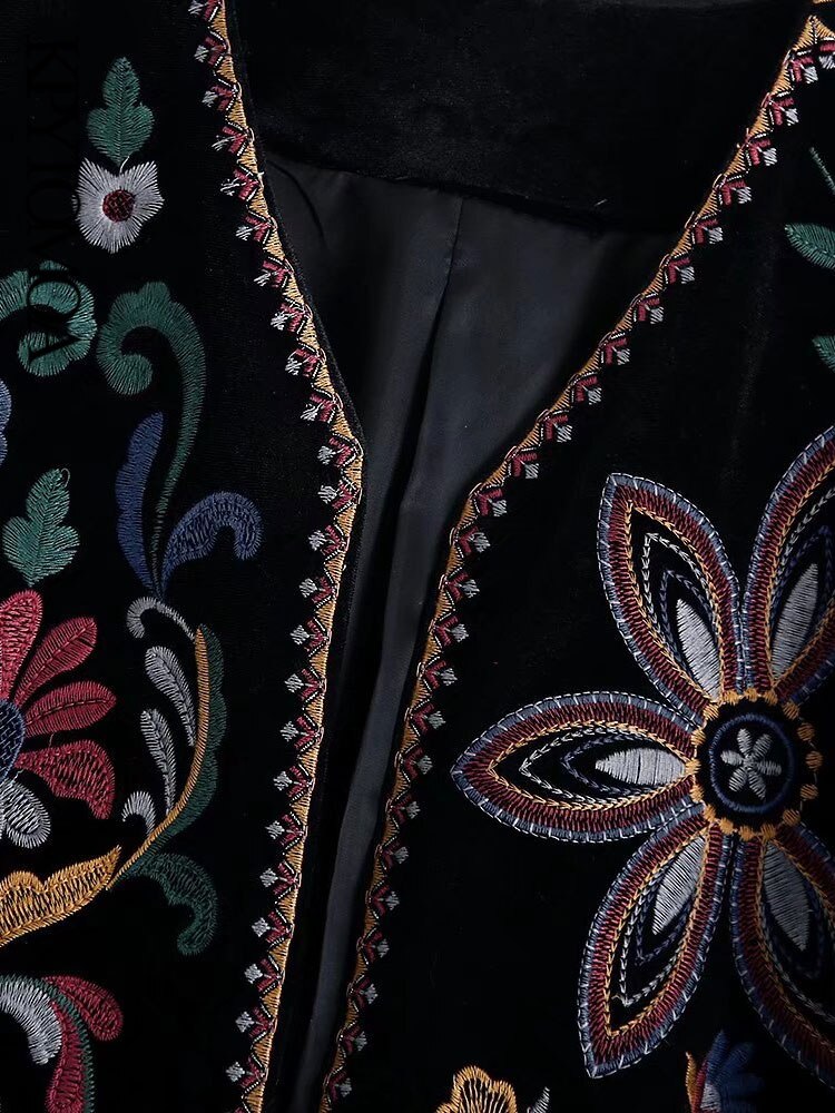 Veste Florale Bohème