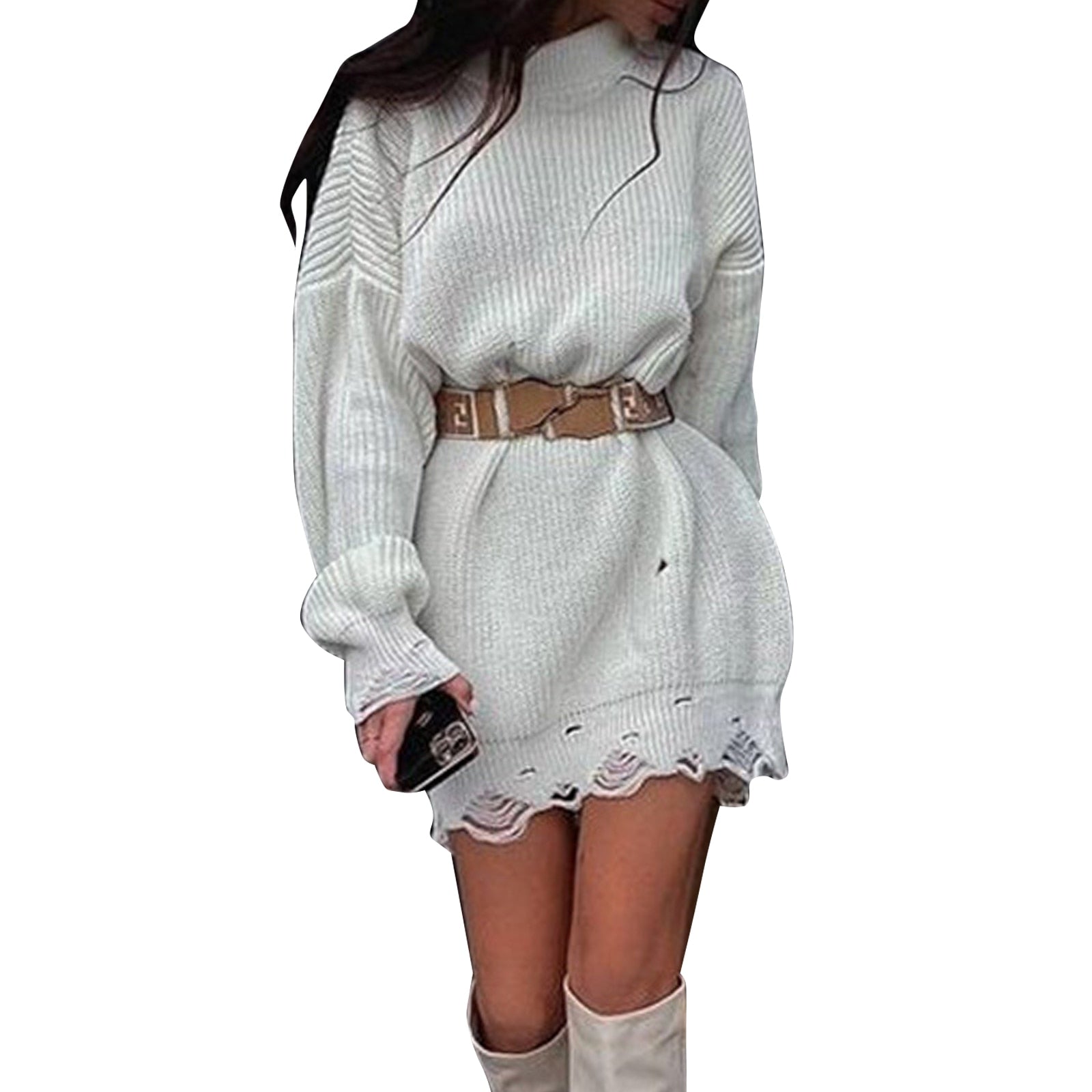 Robe pull hippie