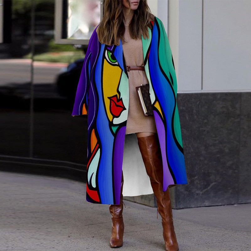 Manteau hippie chic femme