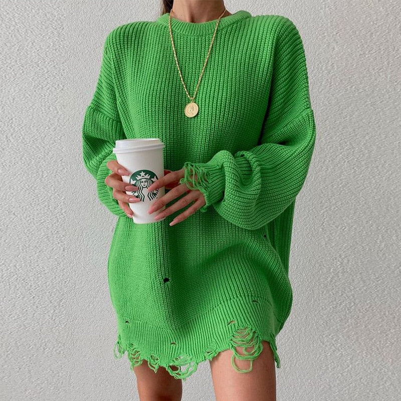 Robe pull hippie