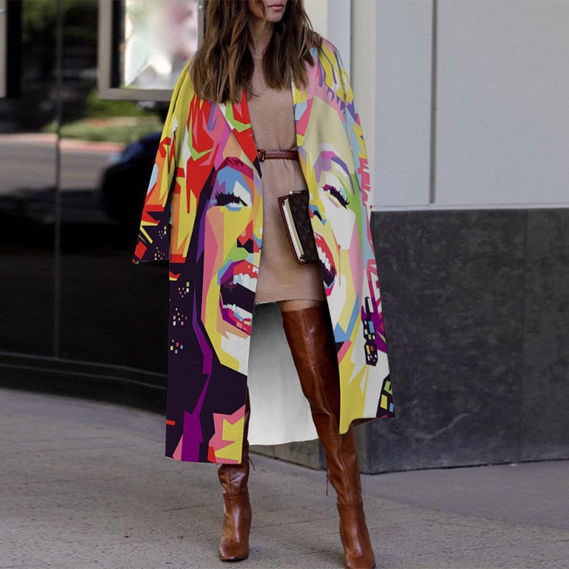 Manteau hippie chic femme
