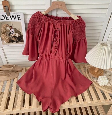 Combishort femme ethnique