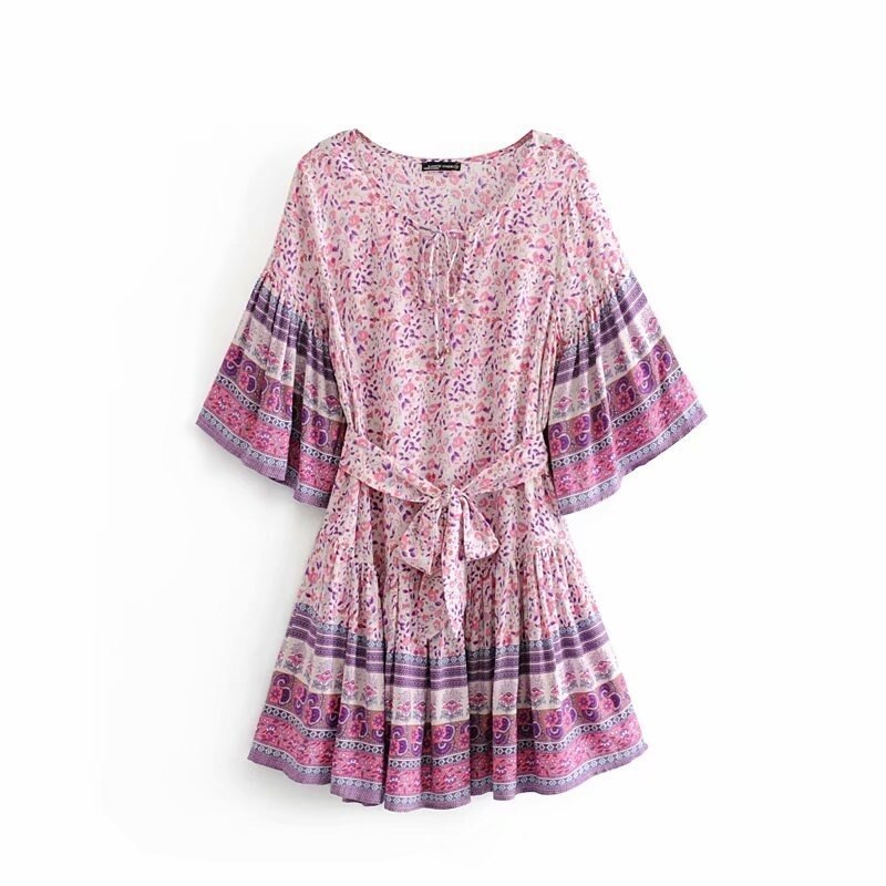 Robe Esprit Bohème Romantique