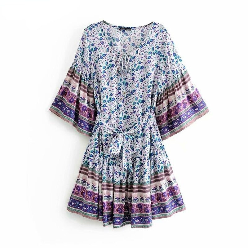 Robe Esprit Bohème Romantique