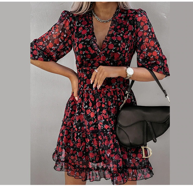 Robe Bohème Chic Italienne