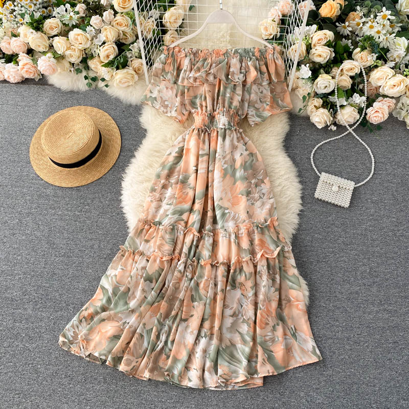 Robe Bohème Longue Fleurie