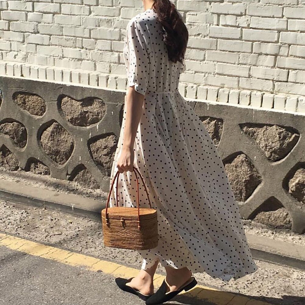 Robe Hippie bohème Blanche