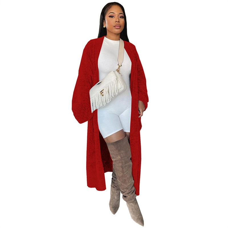 Gilet long femme bohème