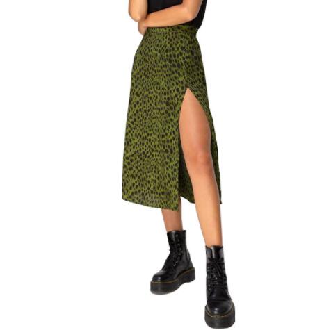 Jupe Longue Bohème Vert