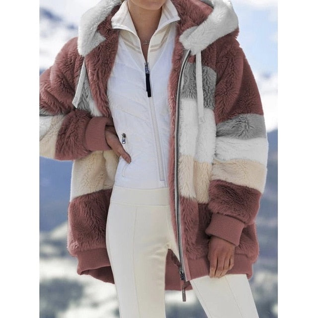 Manteau bohème chic femme hiver
