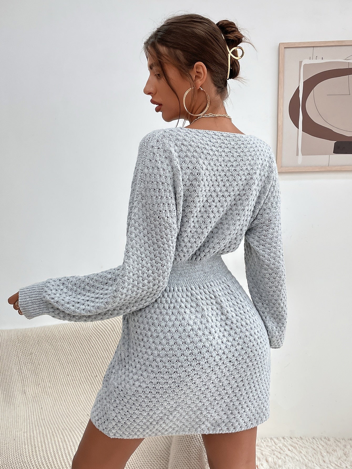 Robe pull bohème