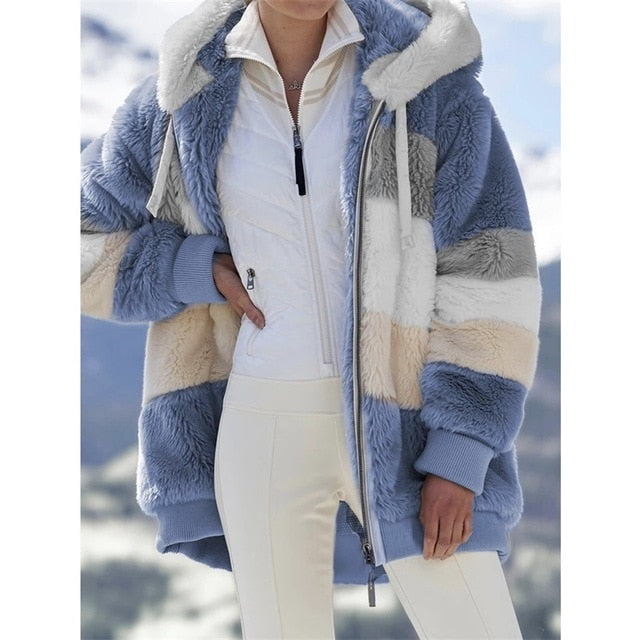 Manteau bohème chic femme hiver