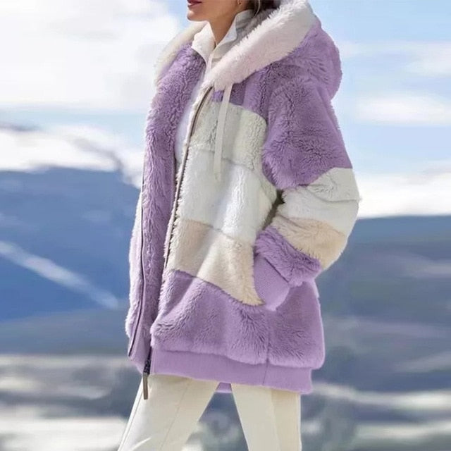 Manteau bohème chic femme hiver