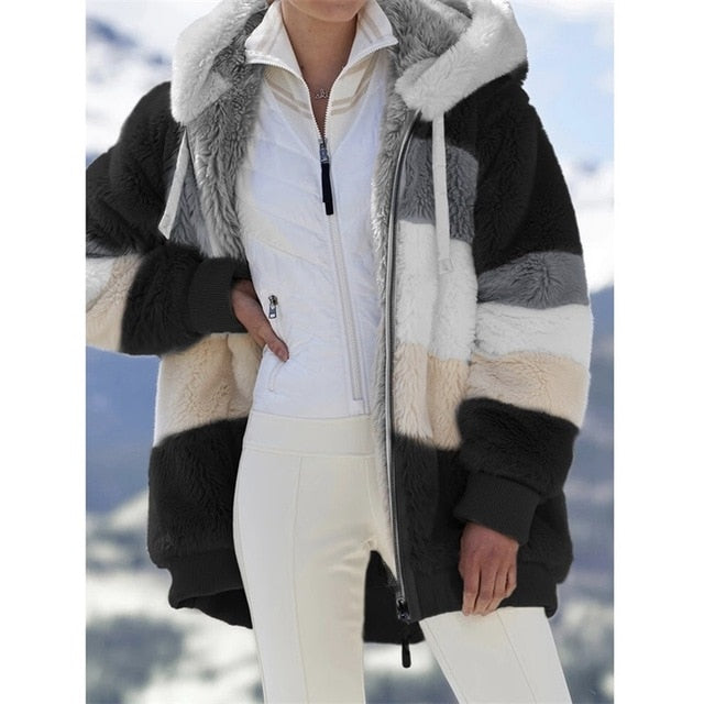 Manteau bohème chic femme hiver