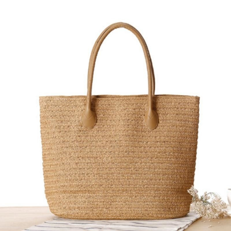 Cabas de Plage en Paille