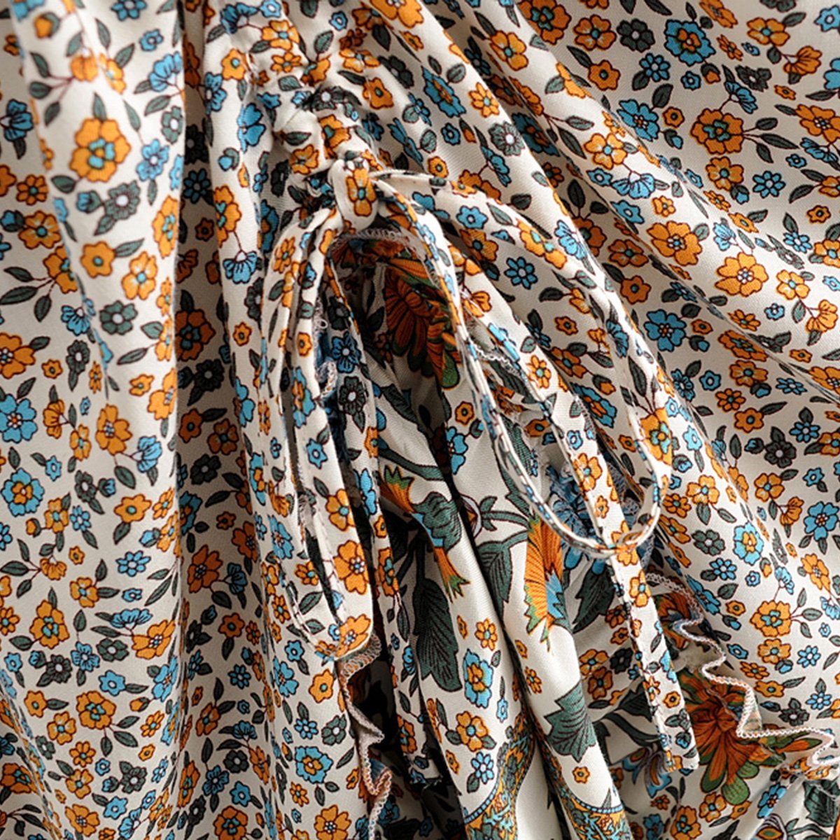 Jupe bohème longue hippie