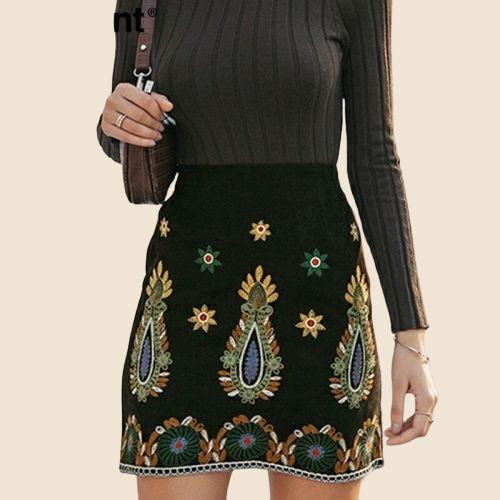 Jupe Bohème Taille Basse