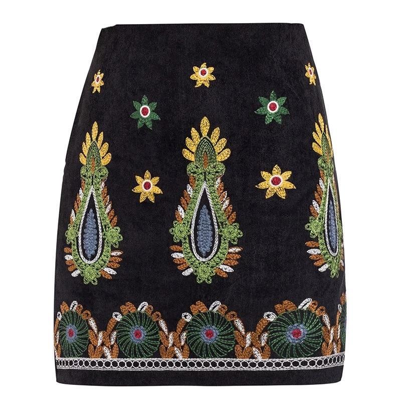 Jupe Bohème Taille Basse