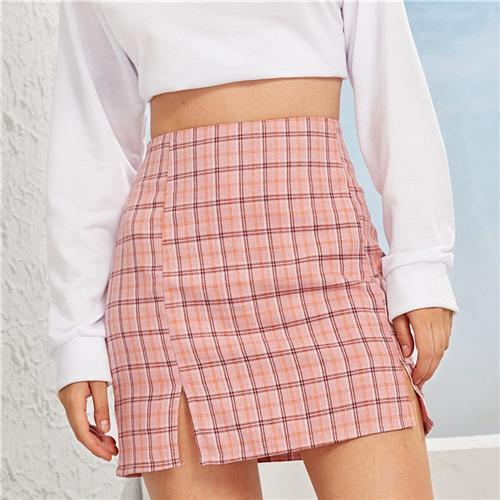 Jupe Portefeuille Bohème - Rose / XS