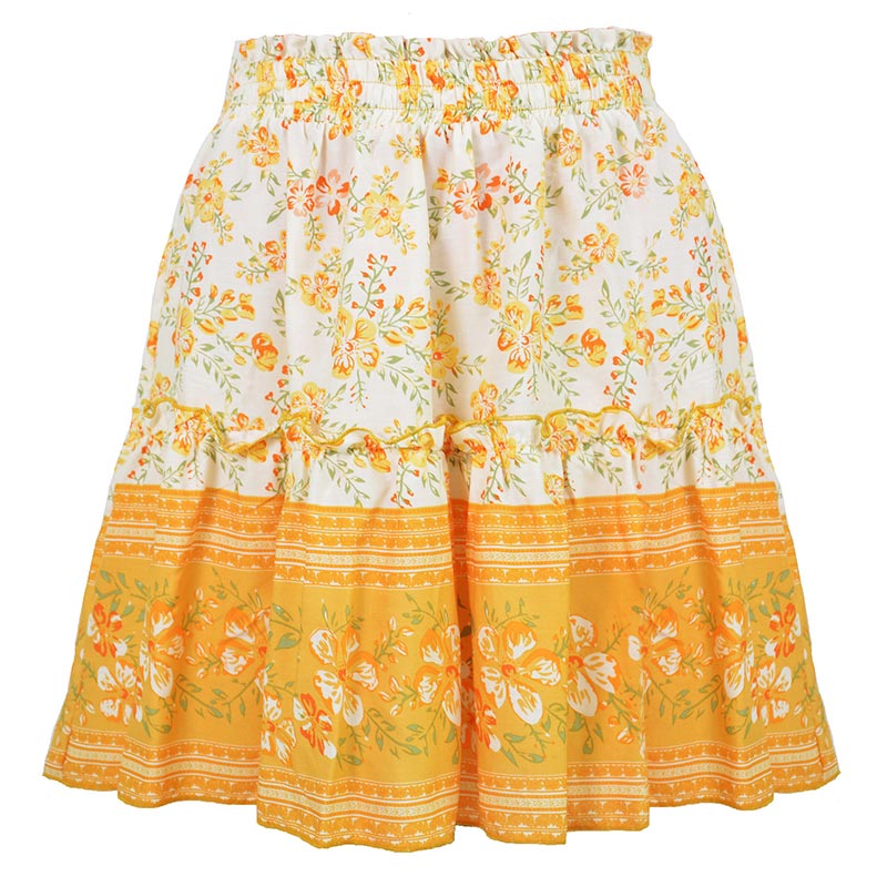 Jupe Bohème Courte Flore
