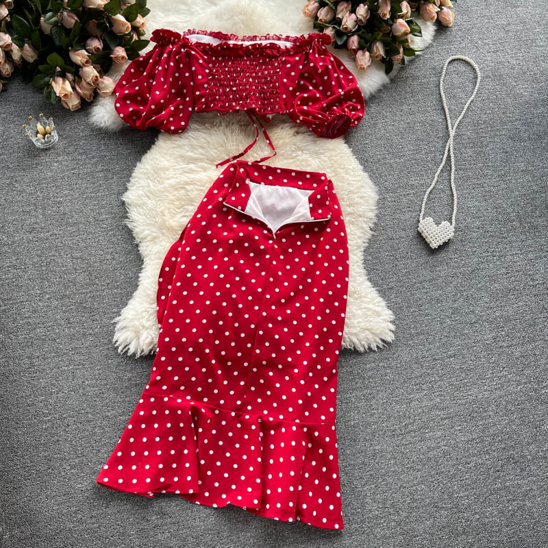 Jupe Bohème Rouge