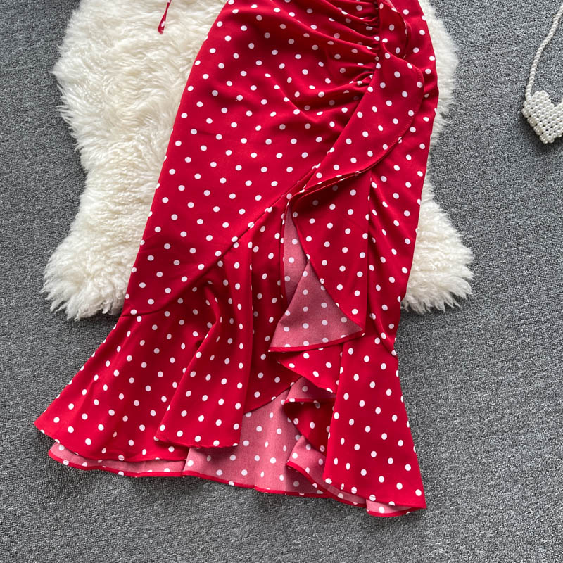Jupe Bohème Rouge