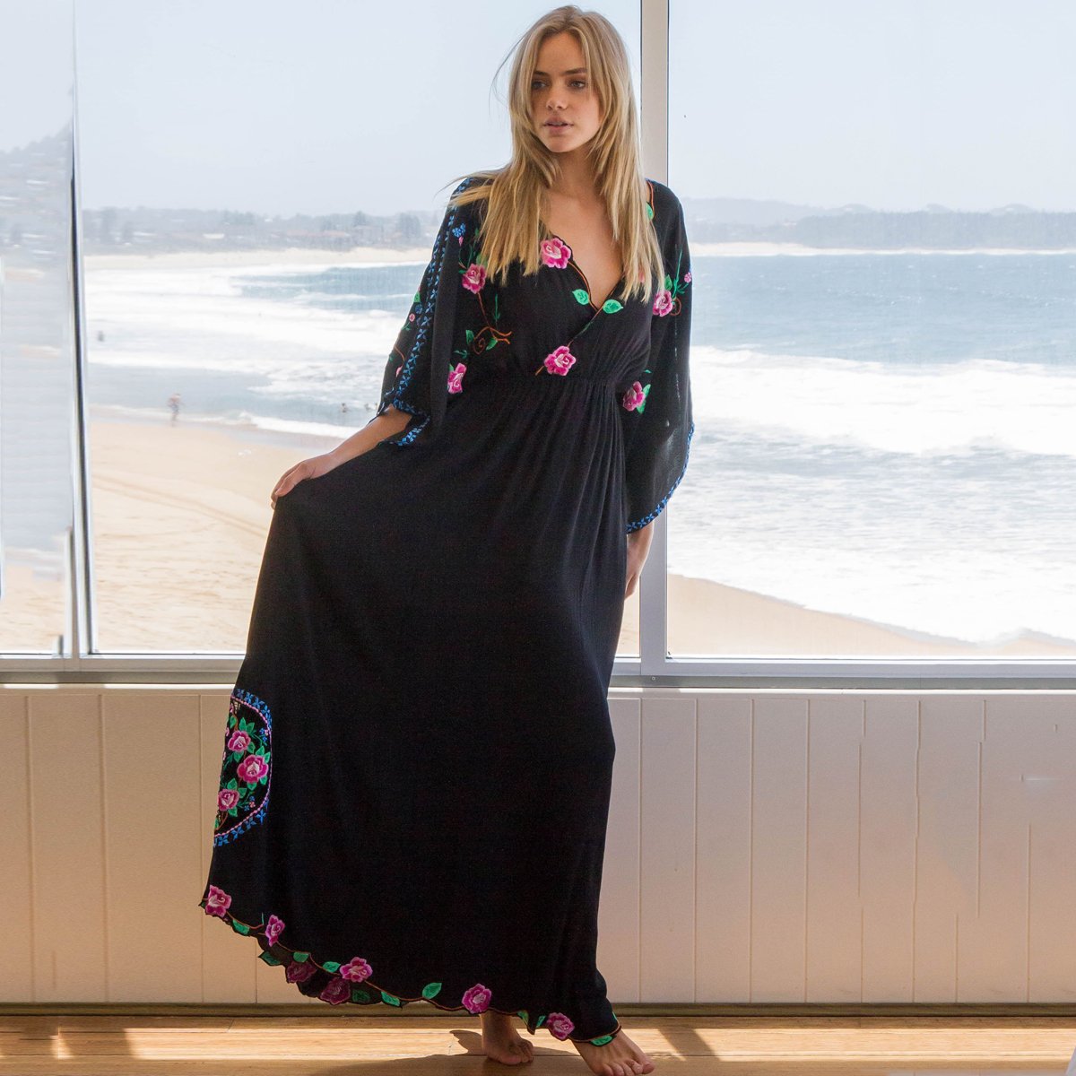 La robe longue boheme chic