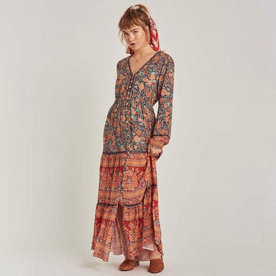 Ma Robe Hippie Chic - Bleu / S