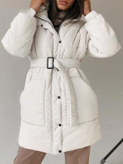 Manteau Blanc Bohème Classique
