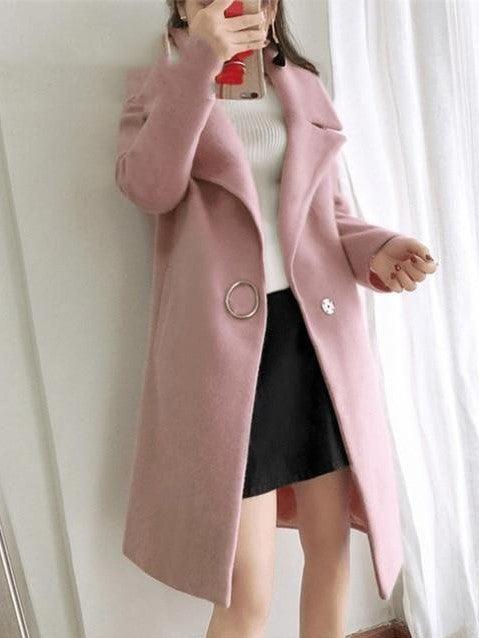 Manteau Bohème Chic Rose