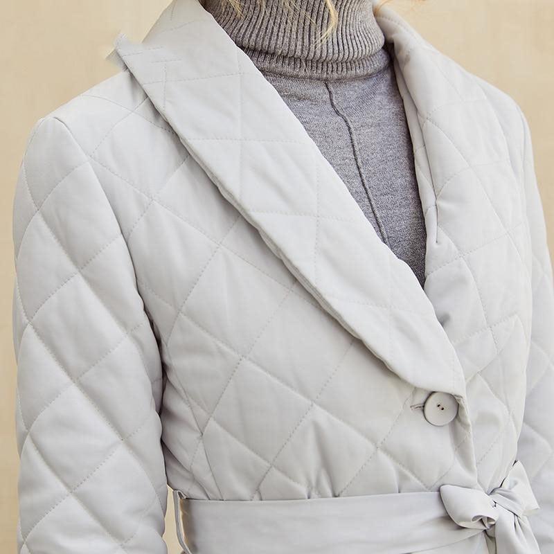 Manteau Bohème Gris Clair