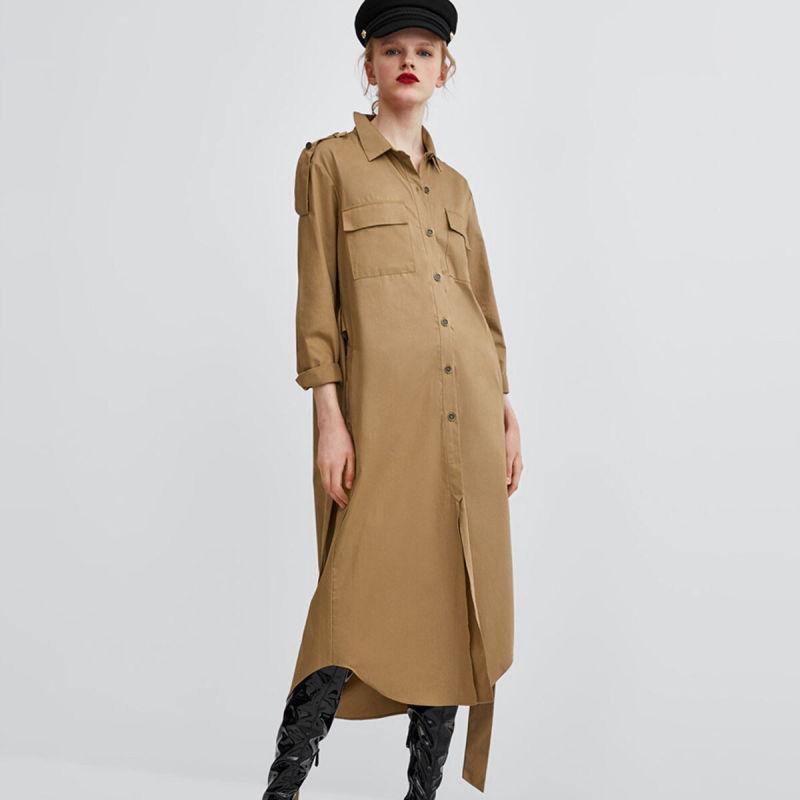 Manteau Style Bohème Chic - Marron / S