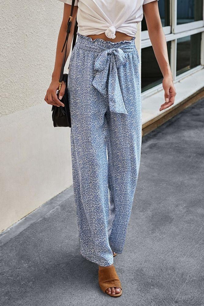 Pantalon Fluide Été Femme