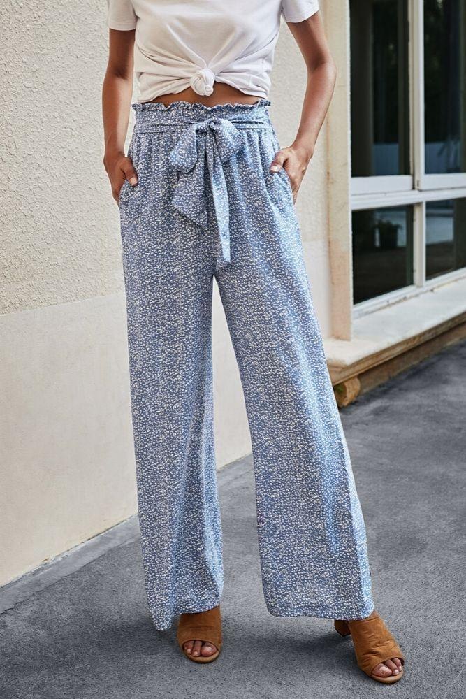 Pantalon Fluide Été Femme