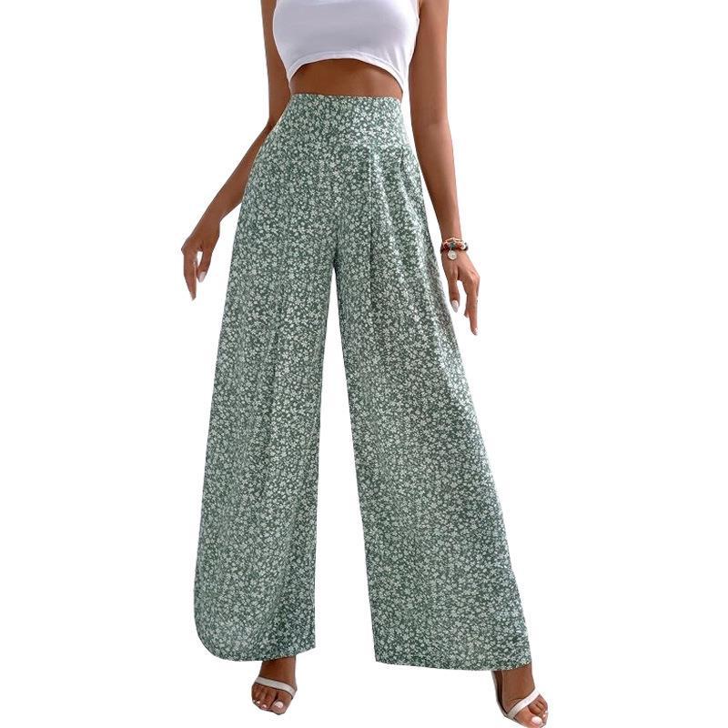 Pantalon Palazzo Fleuri