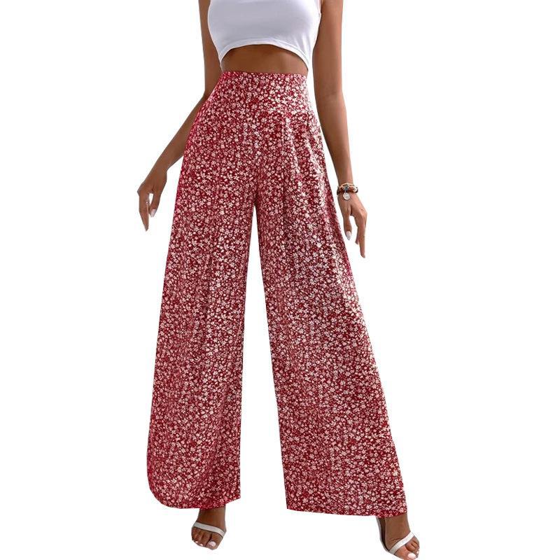 Pantalon Palazzo Fleuri