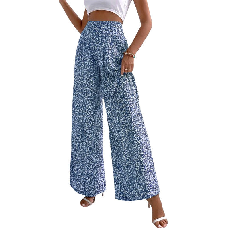 Pantalon Palazzo Fleuri