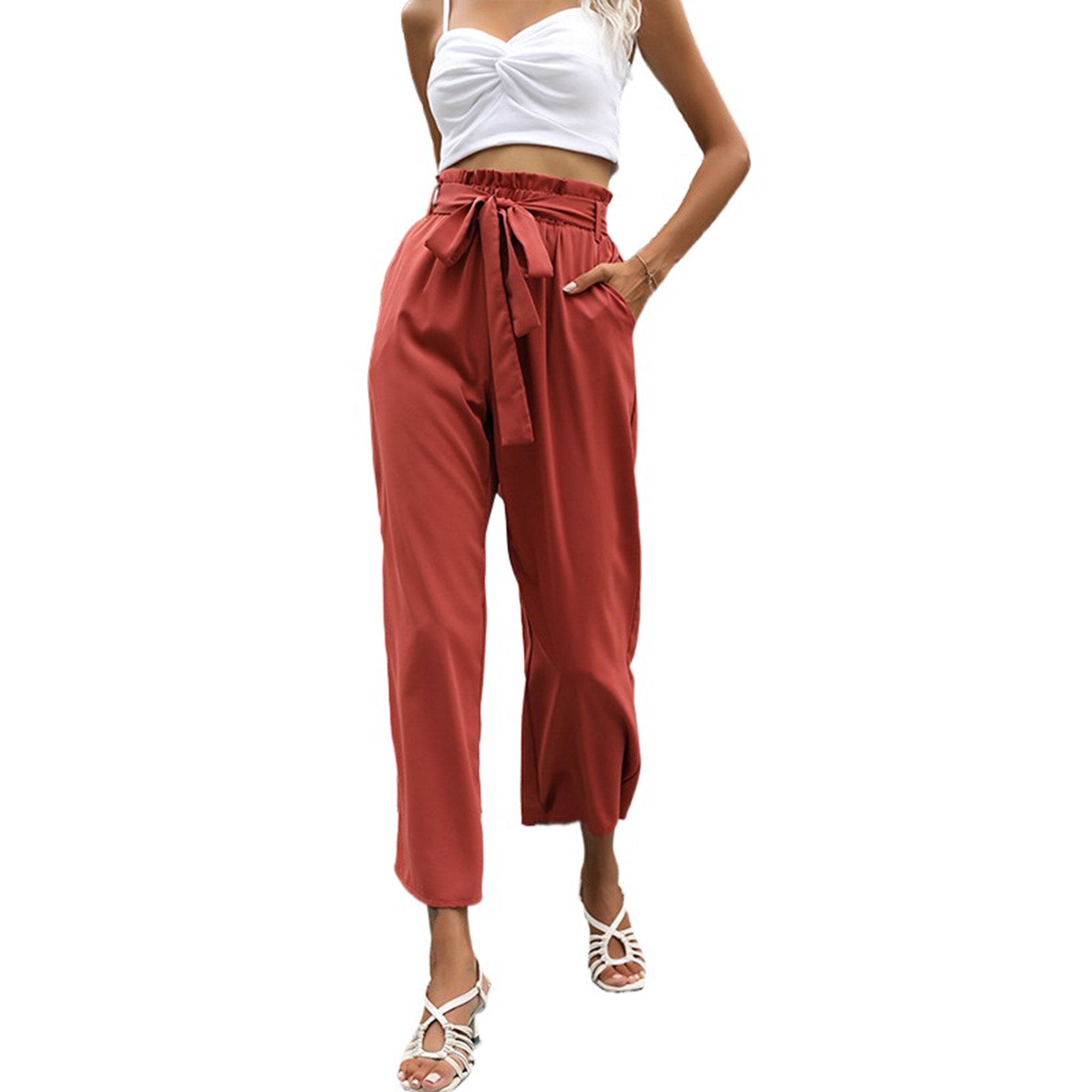 Pantalon Large Fluide