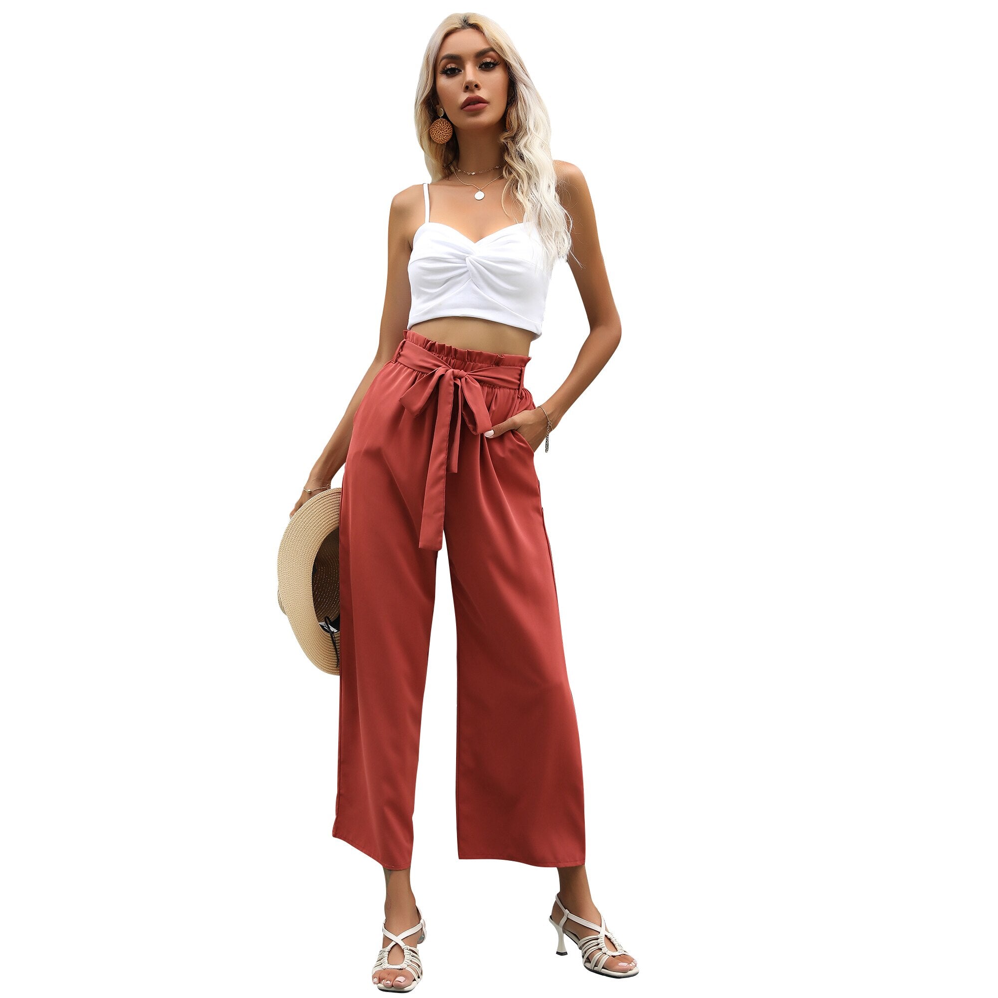 Pantalon Large Fluide