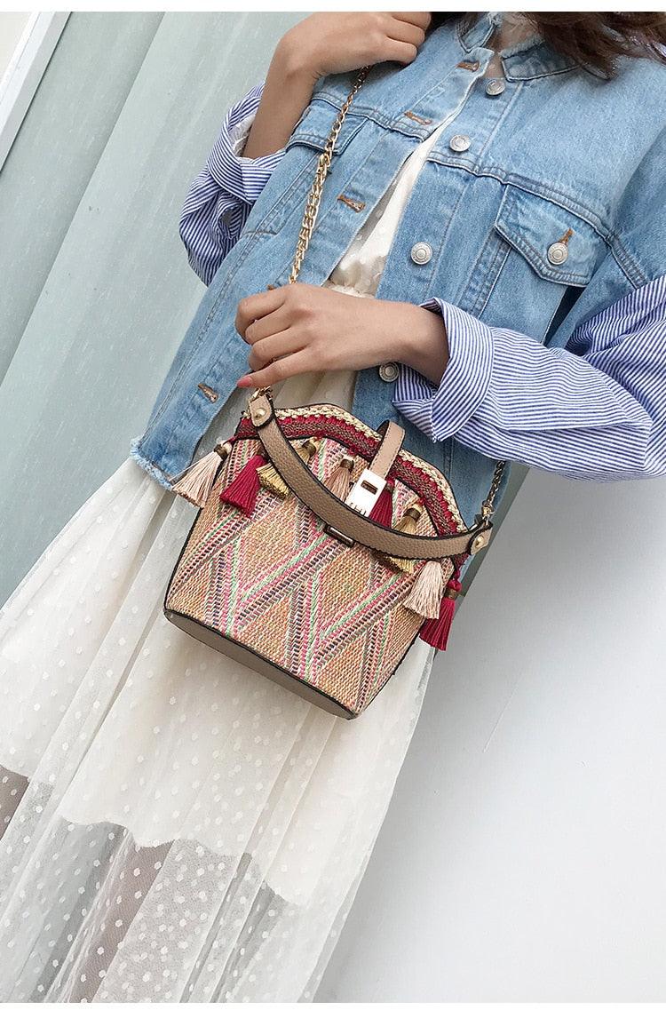Sac Bohème <br/>Pompon