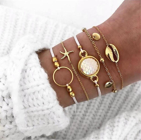 Lot De 2 Bracelets Jonc Bohème - 1 Jaune Uni, 1 Blanc Zébré Noir - Plastique - Neuf Sans Emballage