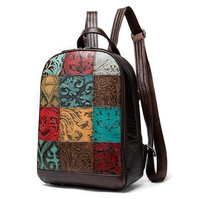 Sac à Dos Bohème <br/>Hippie Bohème Cuir