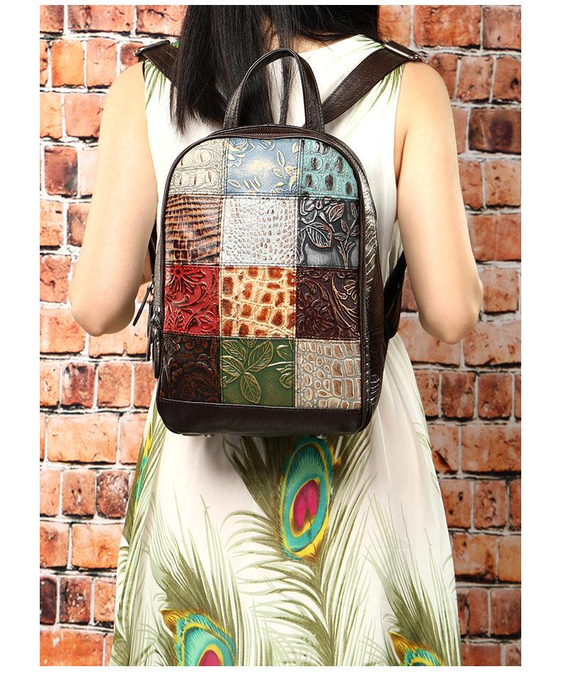 Sac à Dos Bohème <br/>Hippie Bohème Cuir