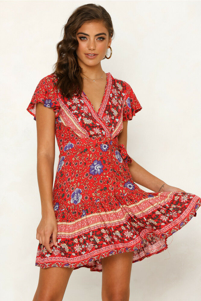 Robe Bohème Courte Léopoldine